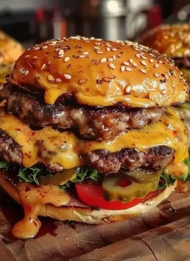Delicious Crack Burgers served with fresh toppings and flavorful sauces.
