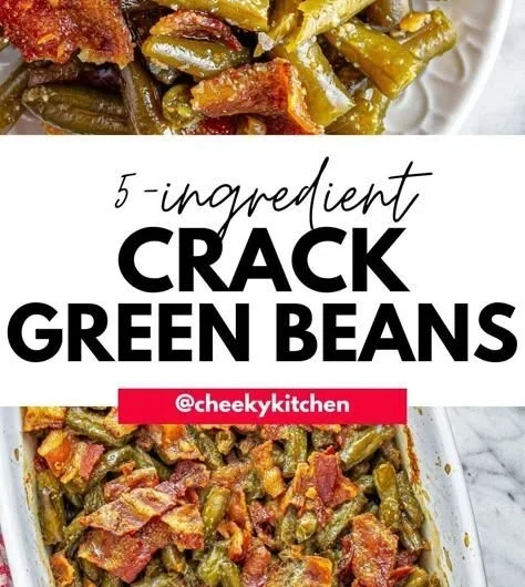 Delicious simple green beans recipe with five ingredients