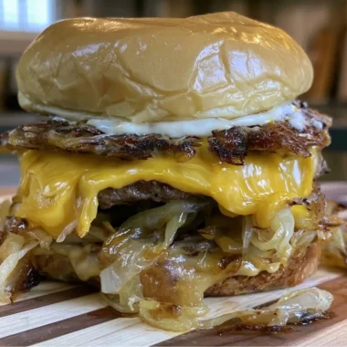 Juicy quick beef burgers served with fresh toppings and sides.