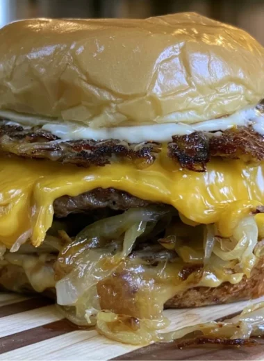 Juicy quick beef burgers served with fresh toppings and sides.